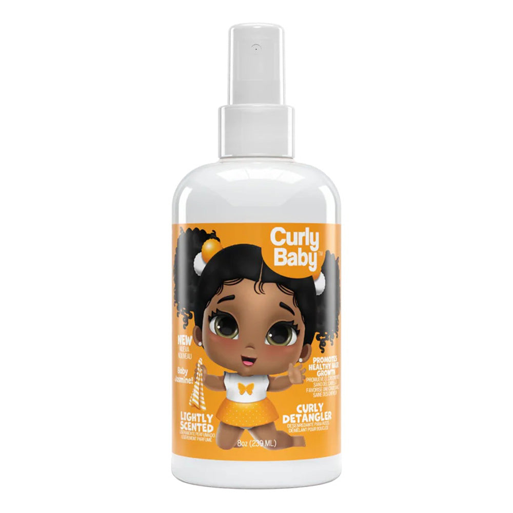 Curly Baby Jasmine Curly Detangler Conditioner for Hair 8Oz (239ml)